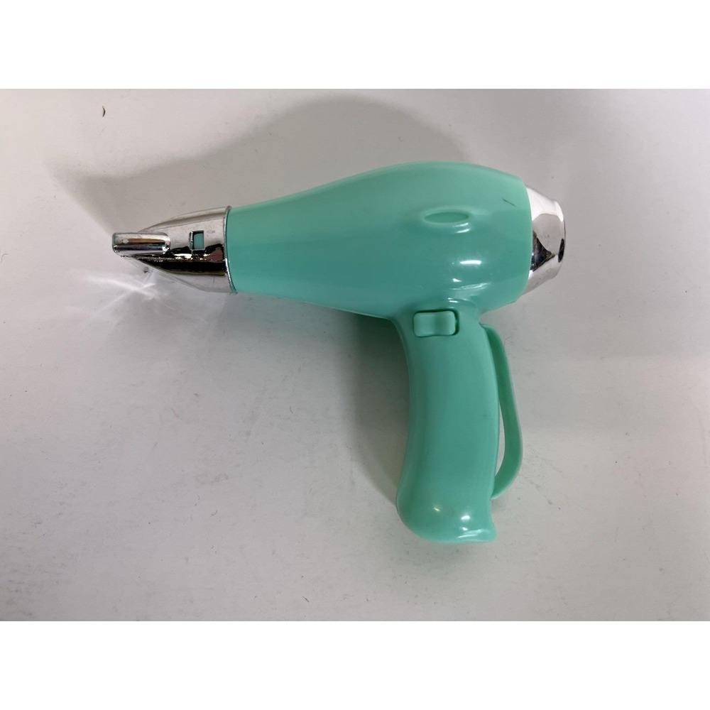Battat Our Generation Battery Operated Light Blue Working Hair Dryer Toy